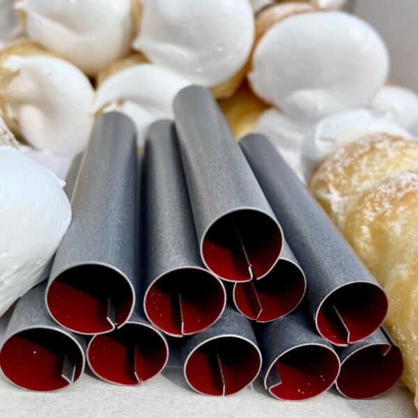 Schaumrollenform 8 cm - Schillerlockenform Set 10 Stück